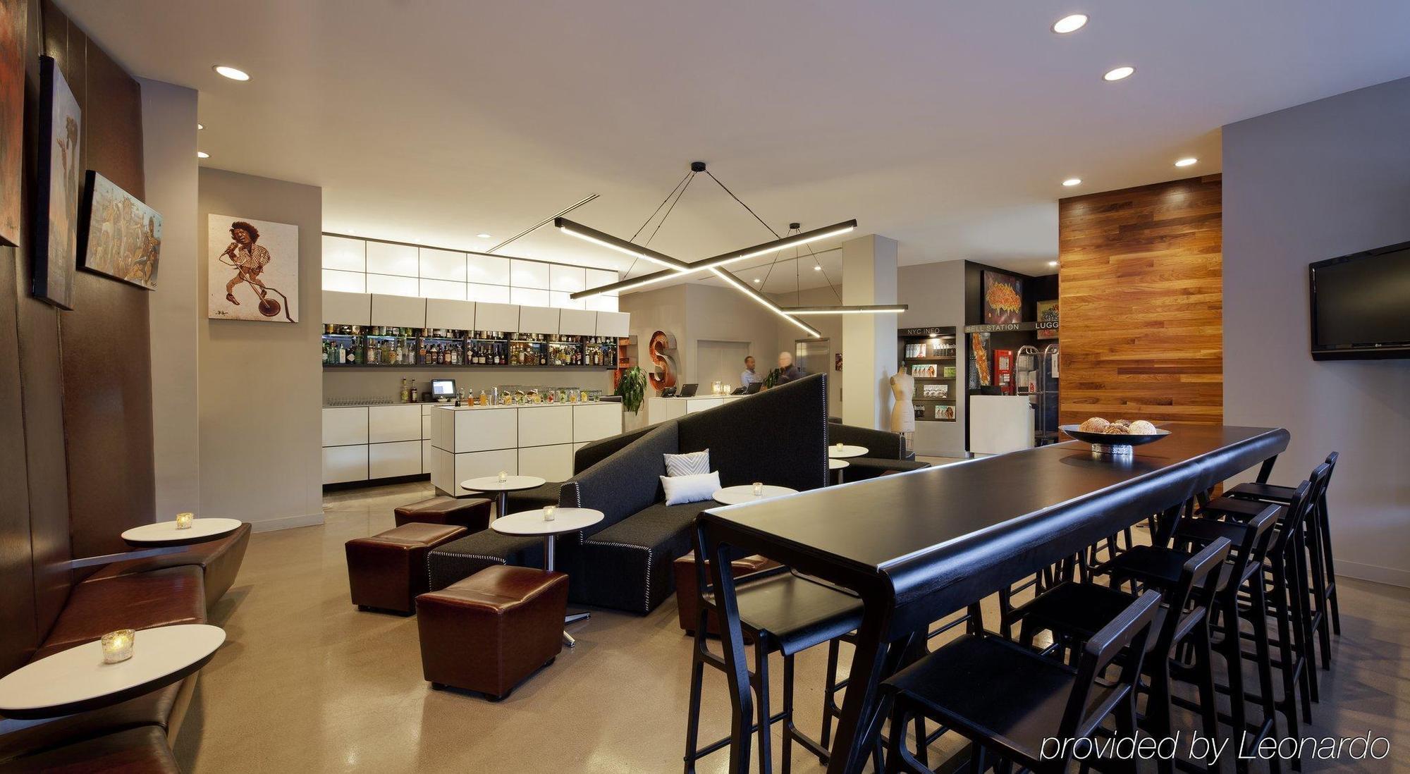 Nu Hotel New York Restaurace fotografie